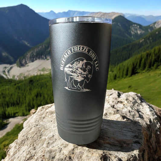 Buffalo Freeze Dry Laser Engraved Tumblers