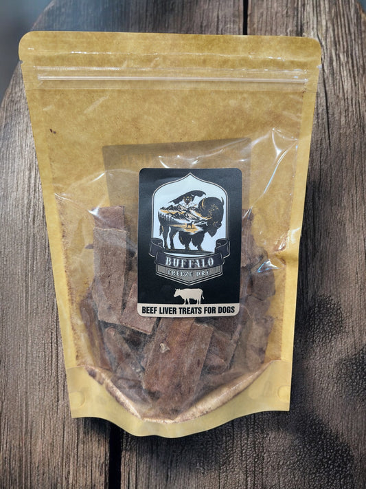 3.5oz, Beef Liver Treats